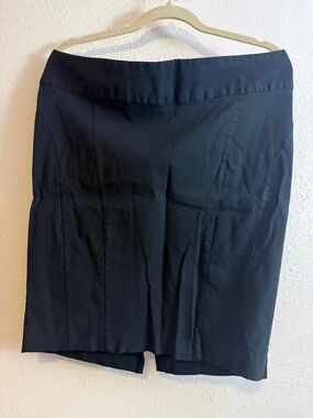 torrid Black High-Waist Pencil Skirt with Back Slit